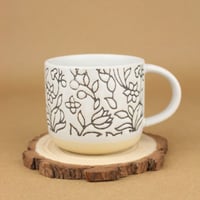 كوب قهوة مزخرف 300 مل