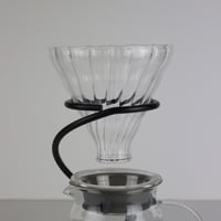 حامل قمع تقطير V60 + سيرفر + قمع +فلاتر 40 حبة هدي...