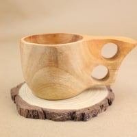 كوب قهوة خشبي 180 مل