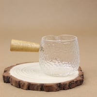 كأس قهوة بمقبض خشبي 120