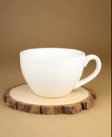 كوب قهوة سراميك ابيض 270 مل