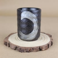 كوب قهوة سيراميك اسود 130 مل