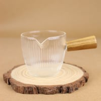 معيار زجاجي بمقبض خشبي 120