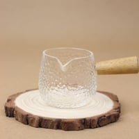 كأس قهوة بمقبض خشبي 120