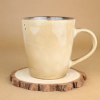 كوب سراميك قهوة بيج 380 مل