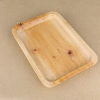 صينية قهوة خشبية فاخرة 18*13 cm