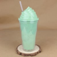 كوب للمشروبات الباردة تفاحي 400 مل