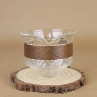 كوب بن بمسكة خشبية 200 مل