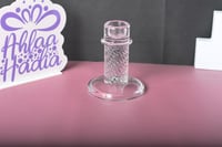 مجموعه(6) شمعدان شموع زجاج 8سم