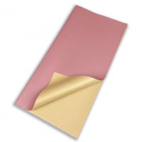 مجموعة (20) ورق تغليف للهدايا وجهين بني و لحمي