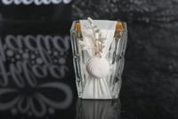 مجموعه(12) تنسيق مبخر زجاج مع كتابة الاسم حسب الطل...