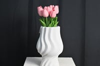 فازه برسلان مقاس 24*15سم بدون الورد