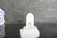 مجموعه(12) شموع مع ثيم حسب الطلب