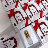 مجموعة (12) تنسيق عطر ربع توله مع كتابه الأسم حسب...