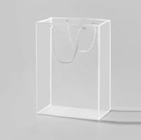 مجموعة (12) كيس بلاستيك شفاف الهداية باطار اسود