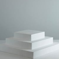 استاند فلين ثلاث طبقات مربع مقاس القاعدة 40 سم