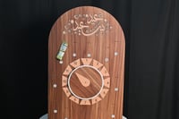 عجلة الحظ بي عبارة (عيد سعيد) كرتوني مقاس30*50سم