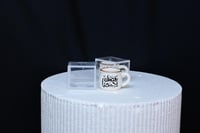 مجموعه (12) كاسات سرميك اسود عبارة رمضان يجمعنا