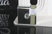 مجموعه(12) شنطة مجوهرات زجاج مع كتابة حسب الطلب