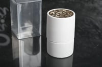 مجموعه (12) مبخرة سيرميك دائري بي علبة شفتاف