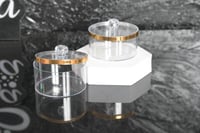 مجموعه (12) علب مكسرات اكريلك