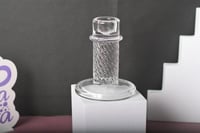 مجموعه(6) شمعدان شموع زجاج 8سم