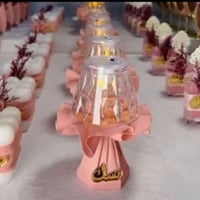 مجموعة (12) ابجورة مع التنسيق ولوجو حسب الطلب