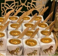 مجموعه (12) مبخرة سيراميك مع التنسيق ولوجو حسب الط...