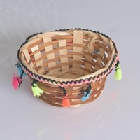 مجموعه (12) صحون خزق مع الكتل 15*10سم