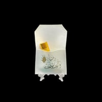 مجموعة (12) جيوب جلد بعبارة "واجعله رب رضيا" للتوز...