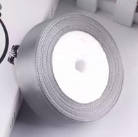 مجموعة (3) رولات شرائط بلون فضي غامق - 30 متر