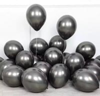 بالونات اسود كروم | Black Chrome Balloons