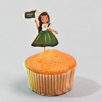 مجموعه (12) تغاريس كيك اليوم الوطني