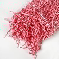 قصاصات ورق وردي مجعد و مقوي لتغليف الهدايا والمنتج...