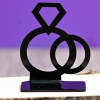 مجموعة (12) قاعدة اكريلك دبلتين للتوزيعات