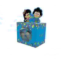 مجموعة (12) علبة توزيعات العيد بشخصية طفل و طفلة و...