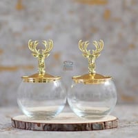 مجموعة (12) علب توزيعات مكسرات