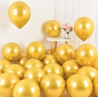 بالونات كروم ذهبي | Gold Chrome Balloons