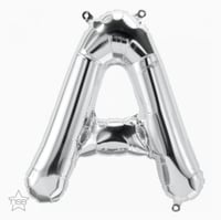 بالون حروف فضي | Silver Letters Balloons