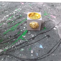 مجموعة (12) مبخرة بصمة شكل وردة في علبة شفاف