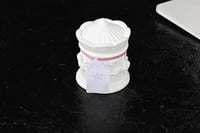 مجموعه(12) مباخر سيرميك شكل ملاهي مع الكتابة حسب ا...