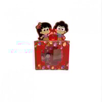 مجموعة (12) علبة توزيعات العيد بشخصية طفل و طفلة و...