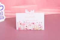 مجموعه(12) كروت طاولة مع كتابة العبارة حسب الطلب