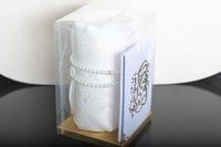 مجموعة سورة الكهف ابيض مع سجادة تركي وسبحه لولو مع...