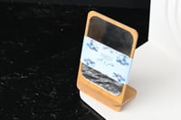 مجموعه(12) مريات خشبية مع طباعه الثيم حسب الطلب مق...