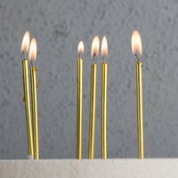 مجموعة (6) شموع للكيك والحفلات