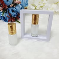 مجموعة (12) ربع تولة مسك مع استاند شفاف