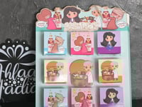 بوكس يحتوي علي8 علب توزيعات العيد بي عبارة (كل عام...