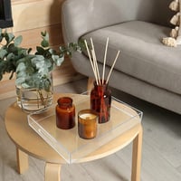 صينية تقديم اكريلك شفاف