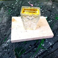 مجموعة (12) مبخرة زجاج في علبة شفاف